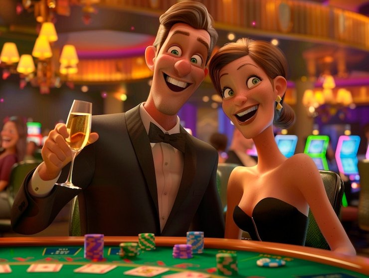 Card prediction game interface