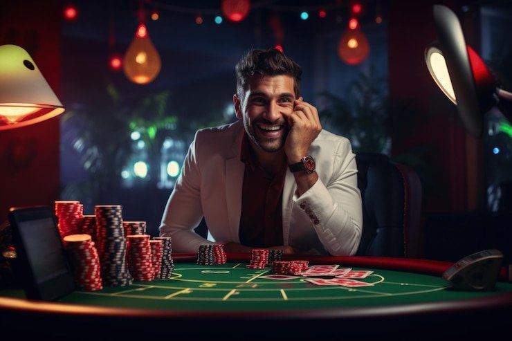 Roulette wheel and betting layout